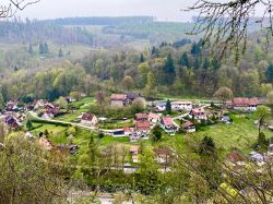 Blick vom Hohen Kleef auf Rubeland